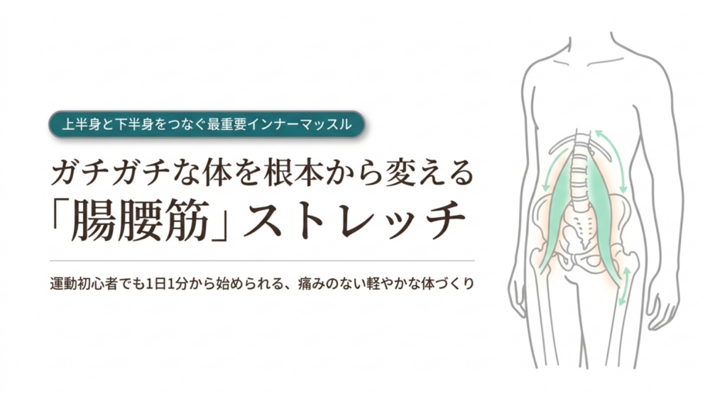 腸腰筋の運動について述べたブログの表紙
