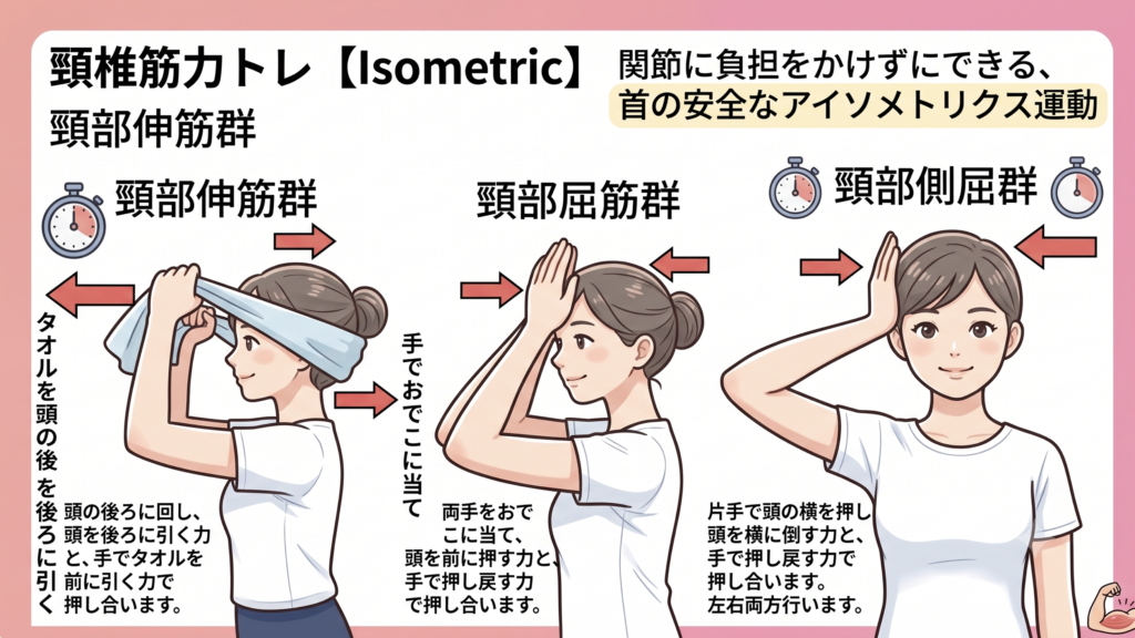 頚椎アイソメトリック
